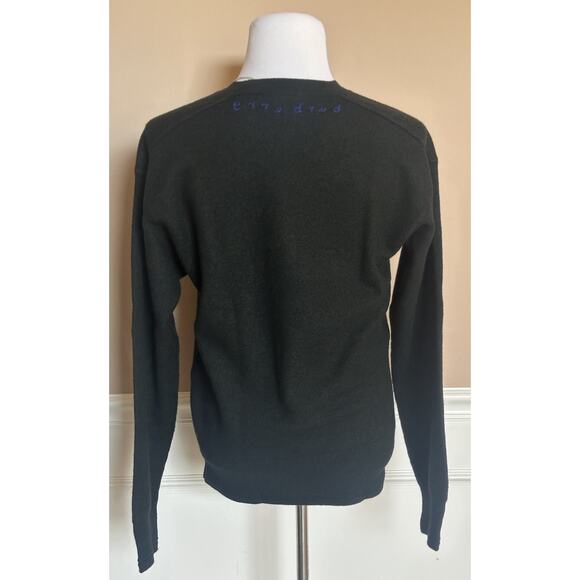 Burberry Vine IP Pattern Wool Sweatshirt XL 8076260 Italy NWT $1250 - Picture 1 of 12